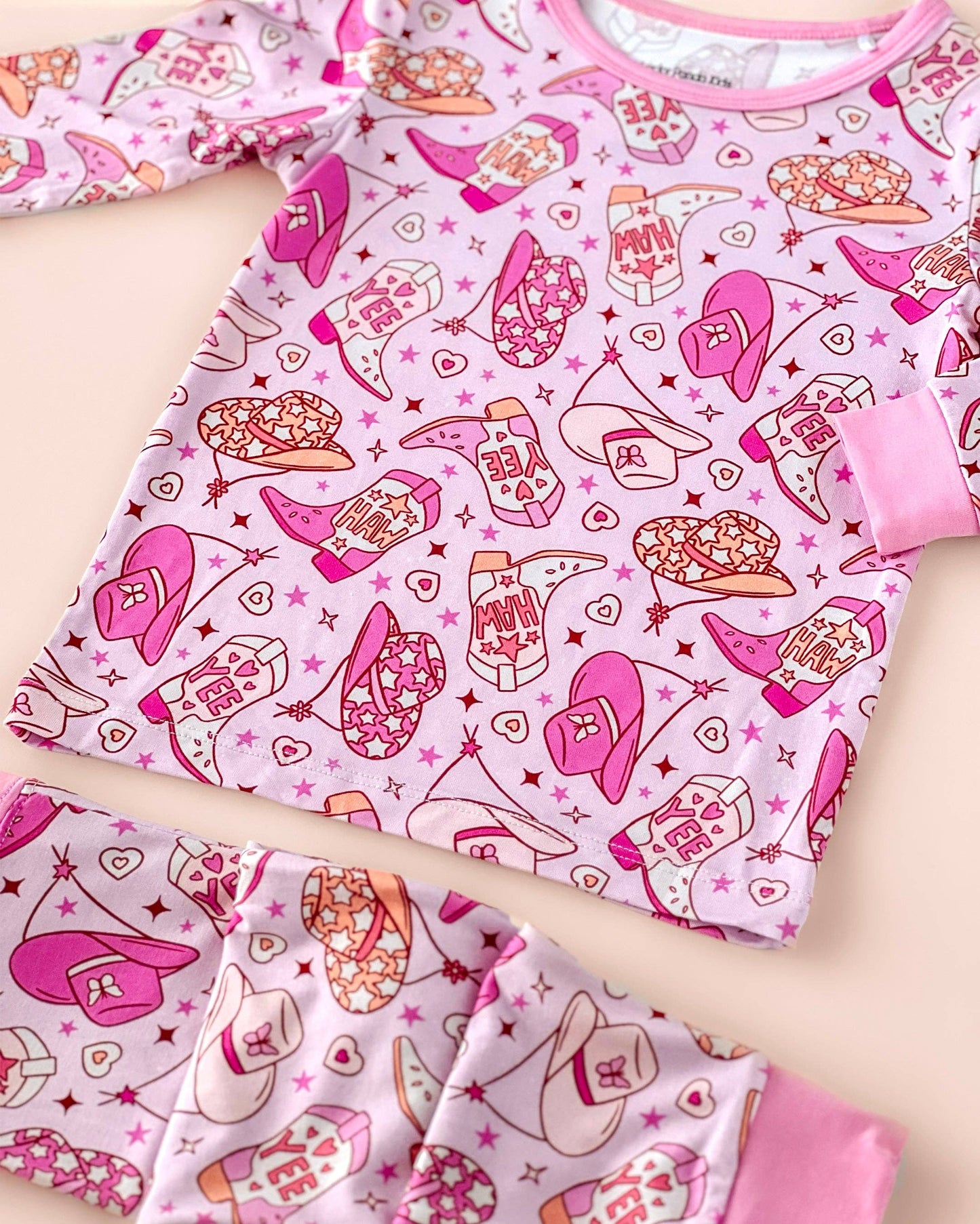 Cowgirl Bamboo Jammies-Two Piece Set