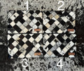17” Black & White Hair-On Cowhide Ipad/Laptop Sleeve