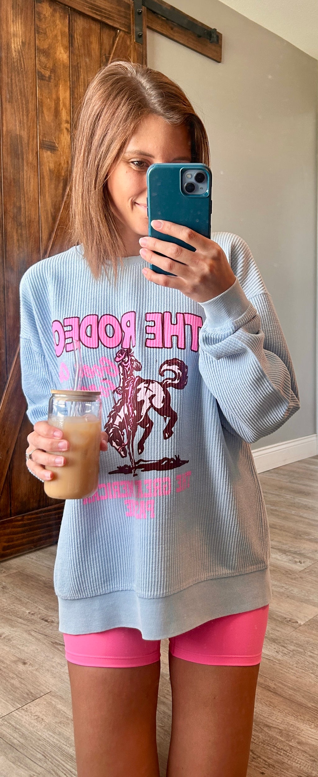 The Rodeo Corded sweatshirt