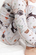 Tractor Ride Long Sleeve Bamboo Pajama Set